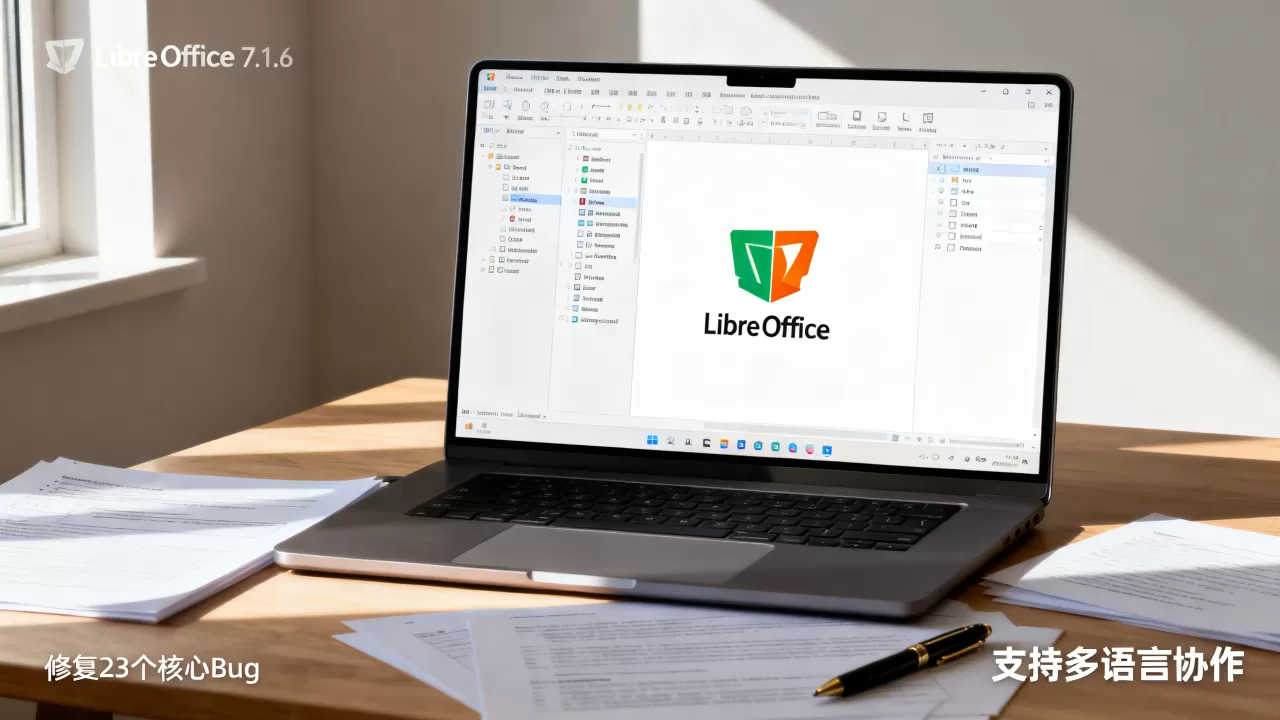 LibreOffice 7.1.6修复了哪些Bug？最新开源办公套件下载