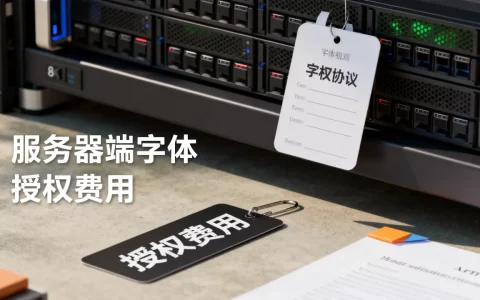 服务器端字体是什么？服务器端字体授权费用多少
