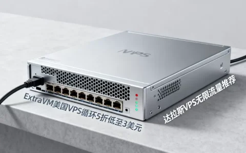 ExtraVM美国VPS循环5折低至3美元，达拉斯VPS无限流量推荐