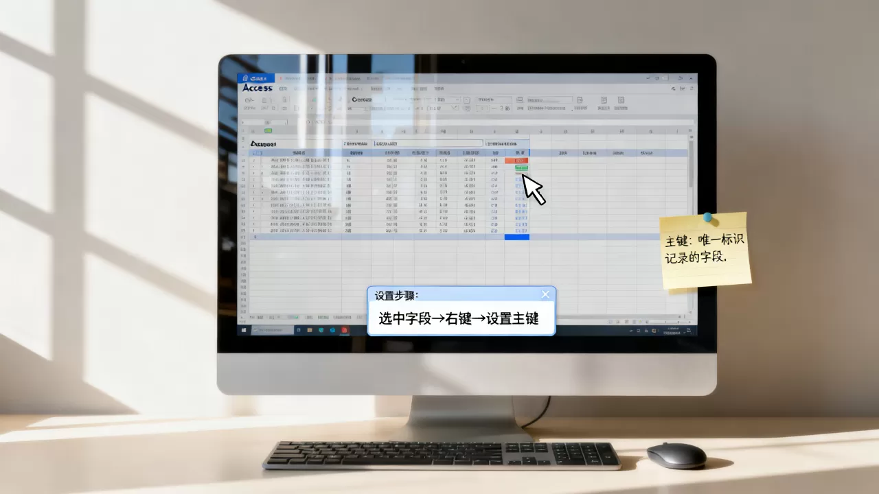 Access数据库表的主键是什么?access数据库怎么设置主键 Access数据库表的主键是什么?access数据库怎么设置主键