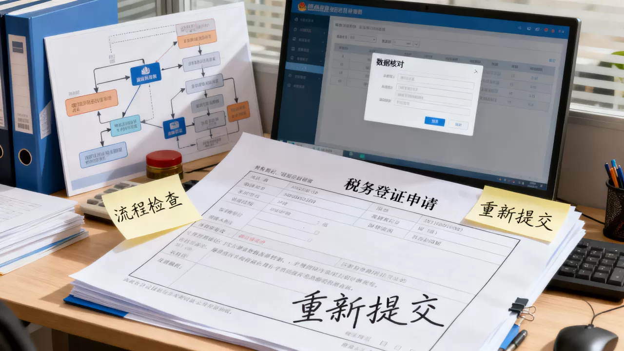 办税务登记证流程出错怎么办？流程元模板发布失败怎么解决