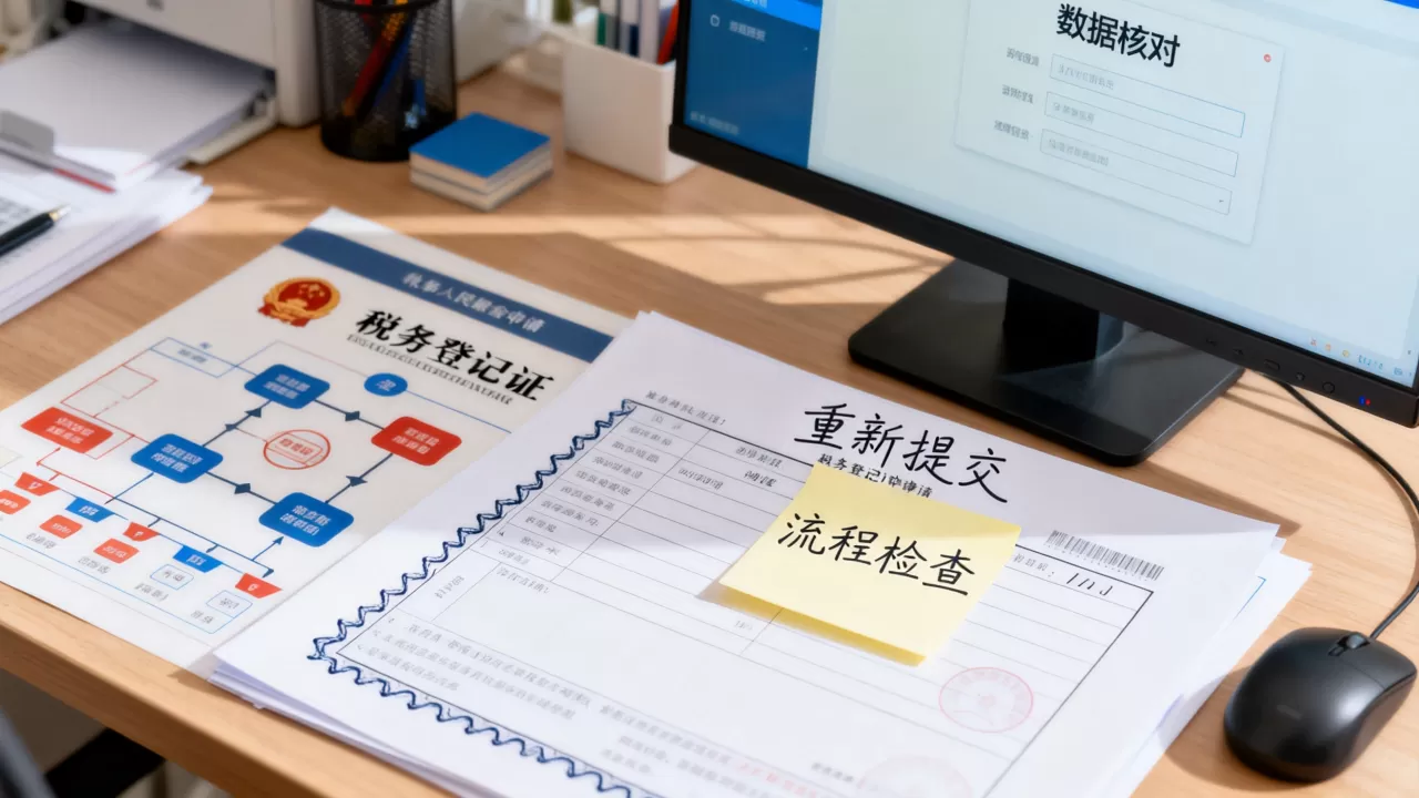办税务登记证流程出错怎么办？流程元模板发布失败怎么解决