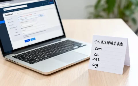 个人能注册哪些域名？个人域名注册有哪些类型