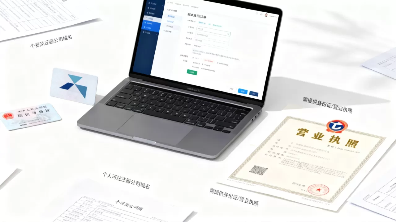 个人能注册公司域名吗，注册域名需要哪些资质