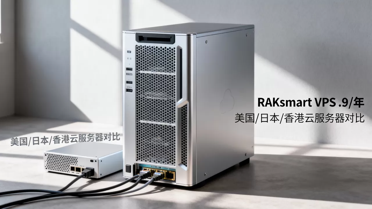 RAKsmart VPS.9/年值得买吗,美国日本香港云服务器哪家好