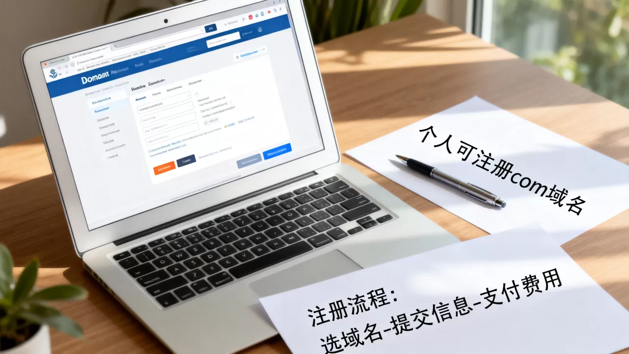个人能注册com域名吗?如何注册com域名 个人能注册com域名吗?如何注册com域名