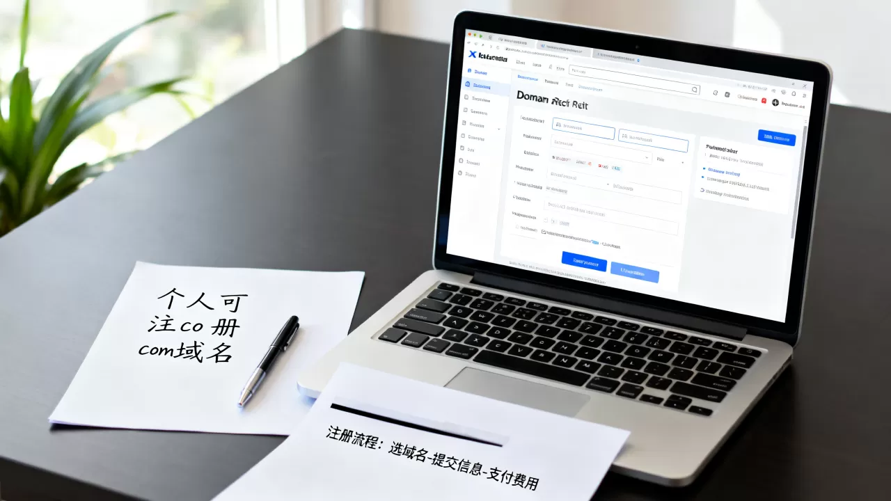 个人能注册com域名吗?如何注册com域名 个人能注册com域名吗?如何注册com域名