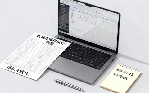 Access数据库表格课程设计怎么做？Access数据库课程设计模板