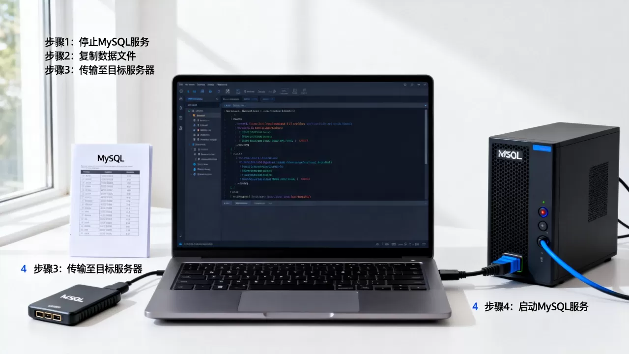 复制MySQL数据库文件到别处怎么操作?mysql数据库迁移教程 复制MySQL数据库文件到别处怎么操作?mysql数据库迁移教程