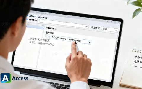Access数据库content栏如何添加图片地址？access数据库添加图片链接