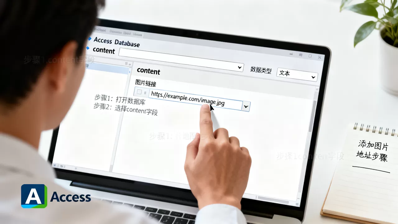Access数据库content栏如何添加图片地址?access数据库添加图片链接 Access数据库content栏如何添加图片地址?access数据库添加图片链接