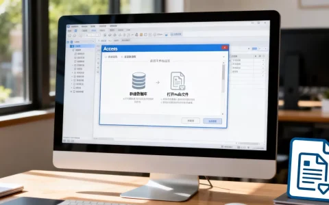Access建数据库mdb怎么操作？access数据库mdb文件打不开