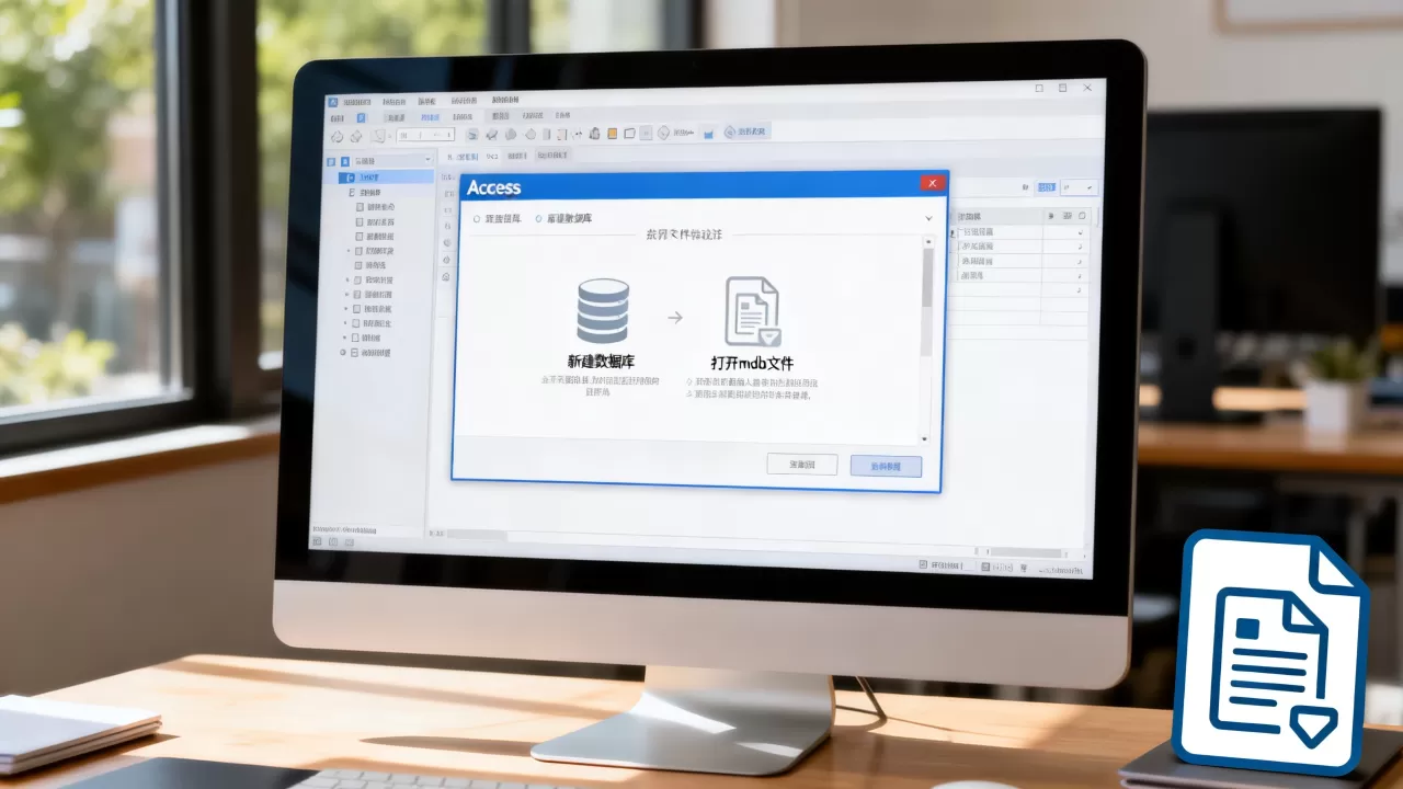 Access建数据库mdb怎么操作?access数据库mdb文件打不开 Access建数据库mdb怎么操作?access数据库mdb文件打不开