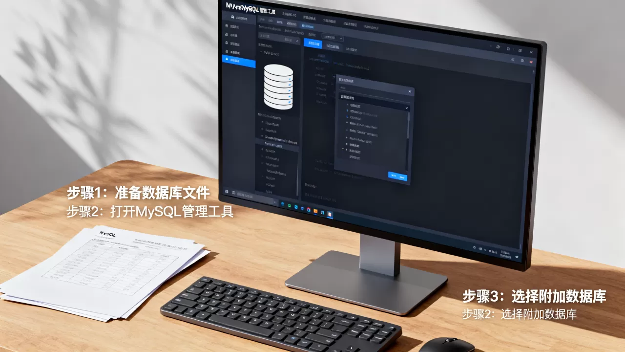 如何附加mysql数据库?mysql数据库附加教程 如何附加mysql数据库?mysql数据库附加教程