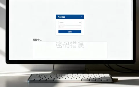 Access数据库连接如何验证密码？数据库连接密码验证失败解决方法