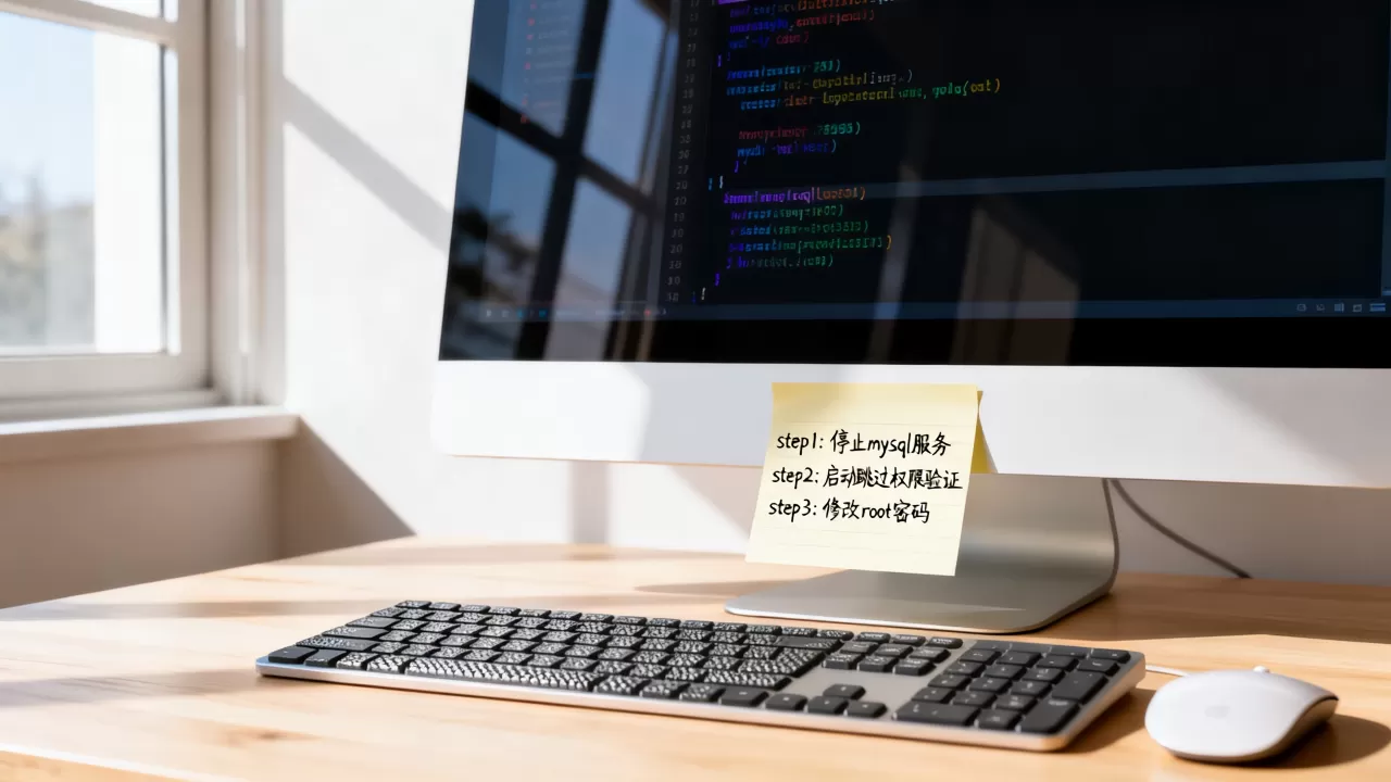 本地mysql忘记密码怎么办?如何重置root密码 本地mysql忘记密码怎么办?如何重置root密码