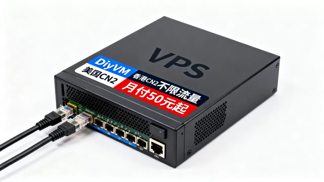 DiyVM美国CN2香港CN2不限流量VPS月付50元起值得买吗,VPS哪家好便宜稳定? DiyVM美国CN2香港CN2不限流量VPS月付50元起值得买吗,VPS哪家好便宜稳定?