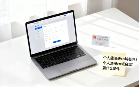 个人能注册cn域名吗？个人注册cn域名需要什么条件