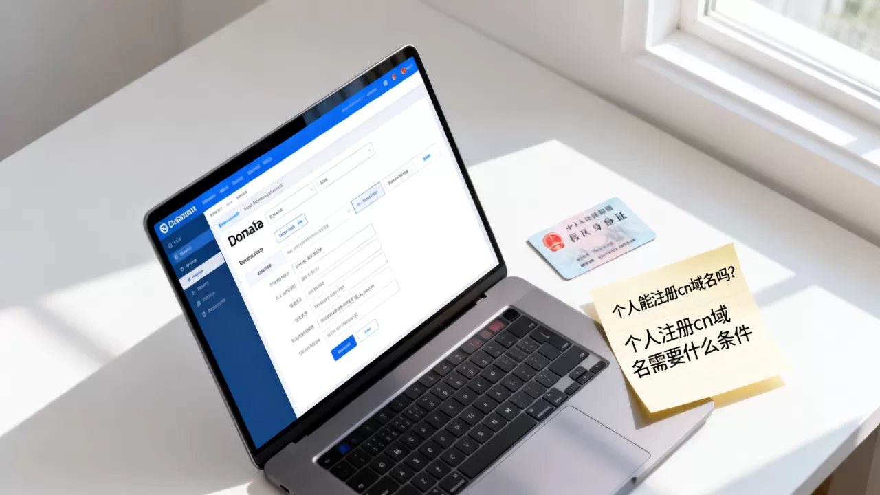 个人能注册cn域名吗？个人注册cn域名需要什么条件