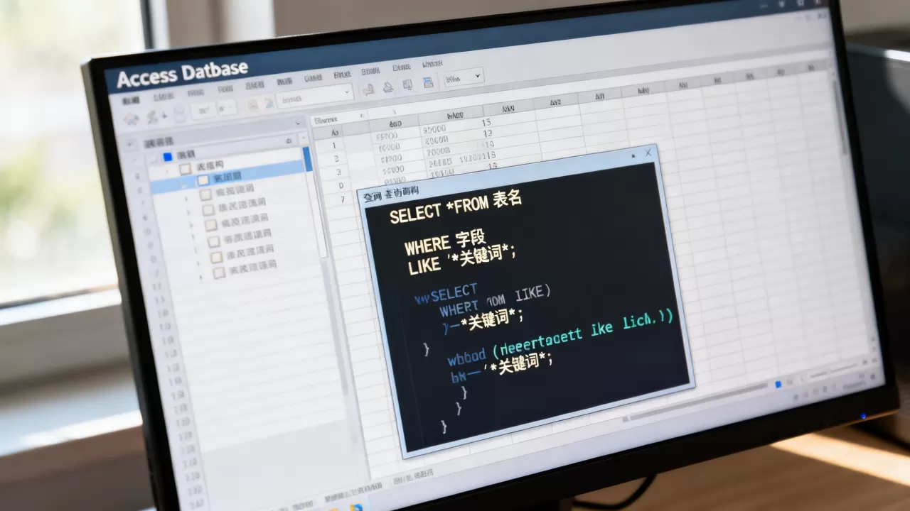 access数据库模糊查询怎么写?access数据库模糊查询代码 access数据库模糊查询怎么写?access数据库模糊查询代码