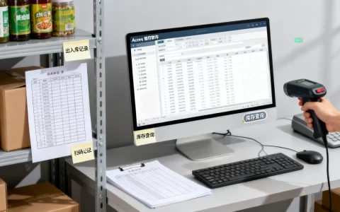 Access进销存数据库模板怎么用？access进销存管理系统
