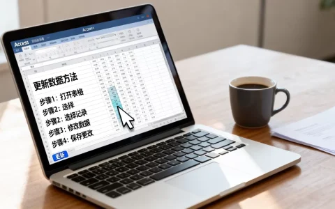 Access数据库表格如何更新？access数据库更新数据方法