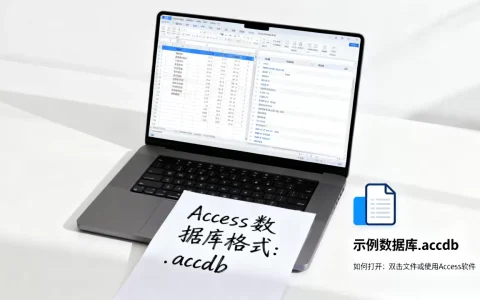 access数据库格式是什么？access数据库格式怎么打开