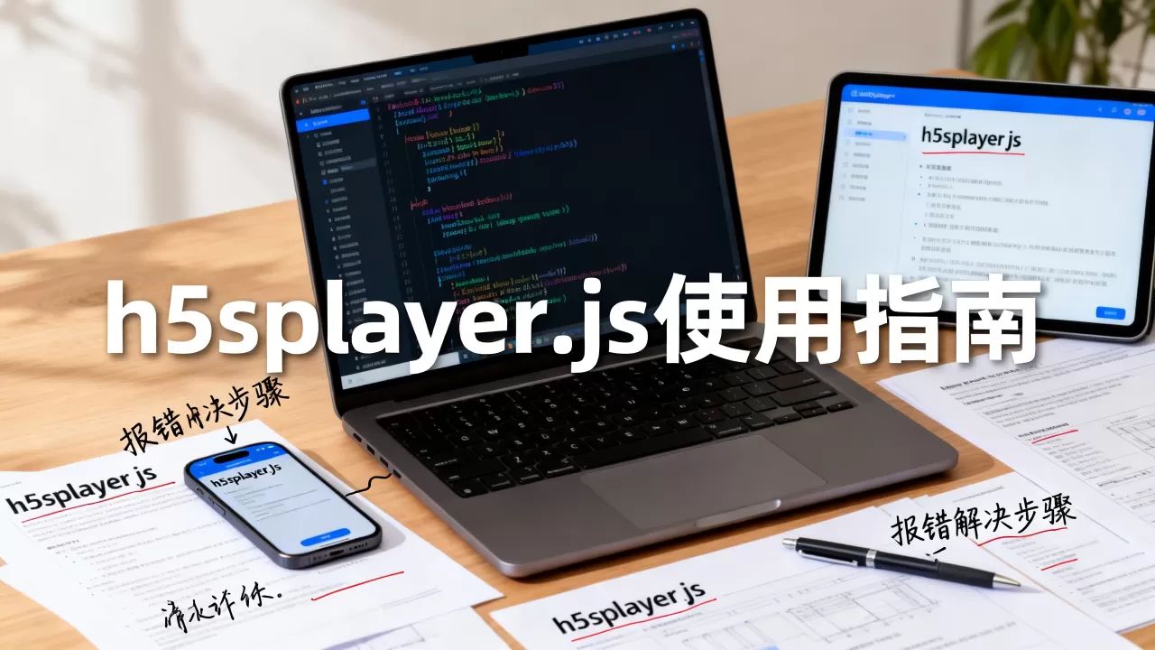 h5splayer.js怎么用?h5splayer.js报错怎么解决 h5splayer.js怎么用?h5splayer.js报错怎么解决