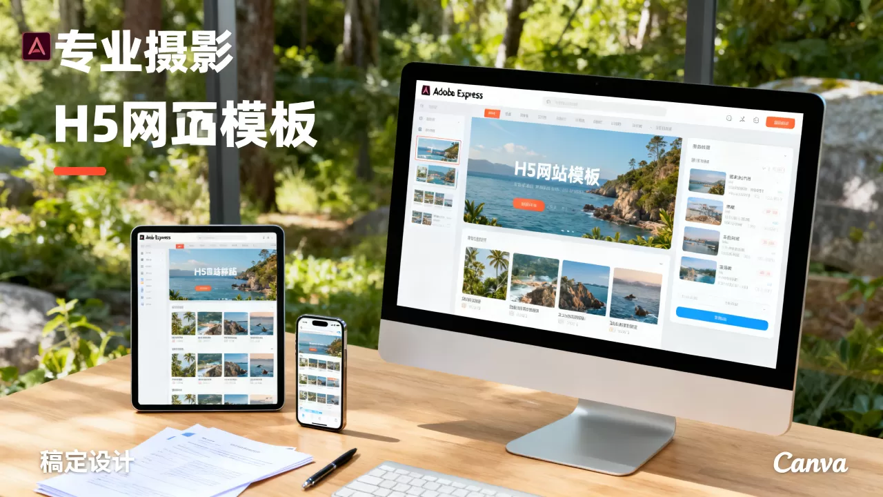 h5网站模板去哪里下载？h5网站模板制作工具推荐