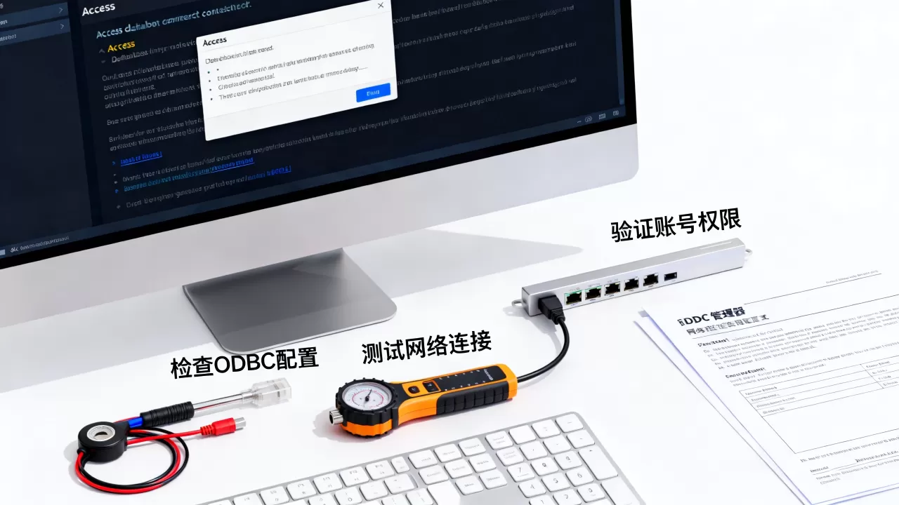 Access数据库连接状态异常怎么办？如何排查数据库连接失败原因