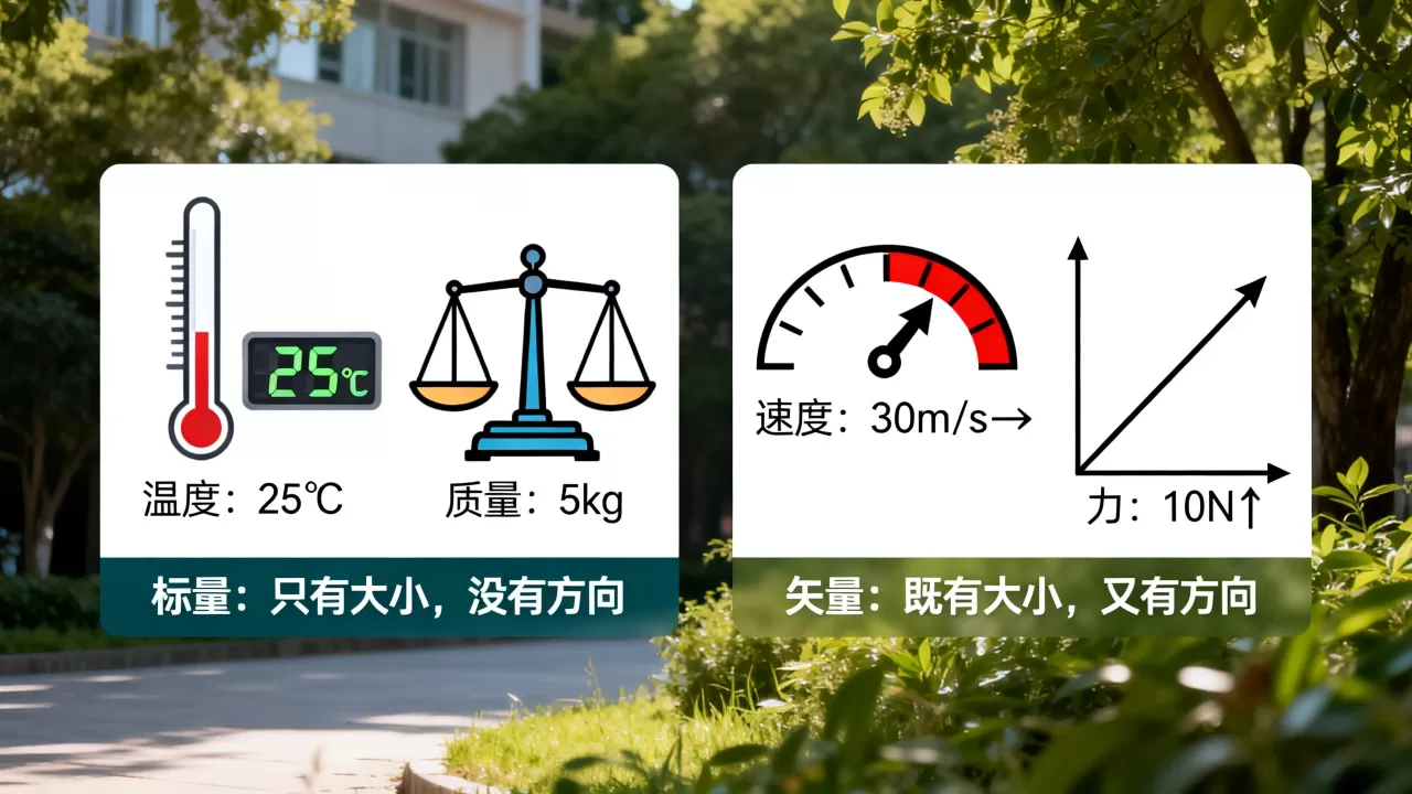 标量和矢量有什么区别?标量和矢量的区别是什么 标量和矢量有什么区别?标量和矢量的区别是什么