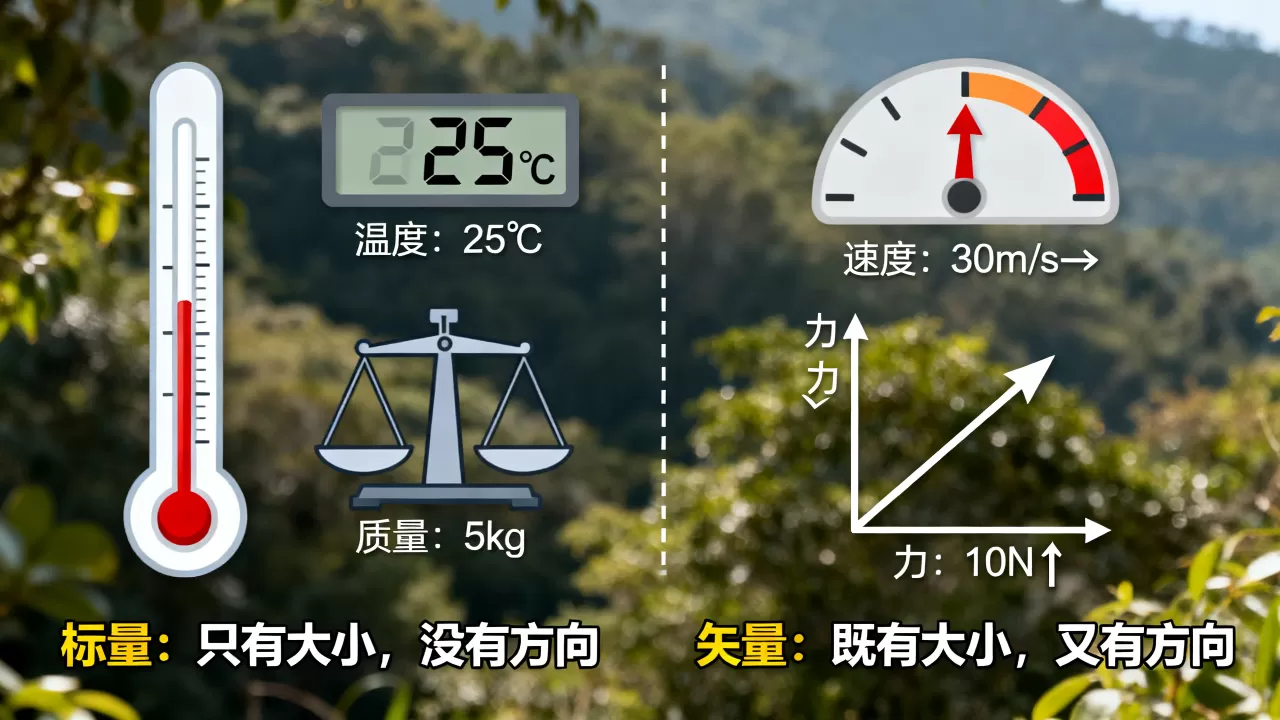 标量和矢量有什么区别?标量和矢量的区别是什么 标量和矢量有什么区别?标量和矢量的区别是什么