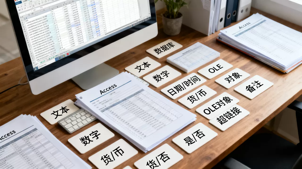 access数据库有哪些数据类型？access数据库字段类型详解