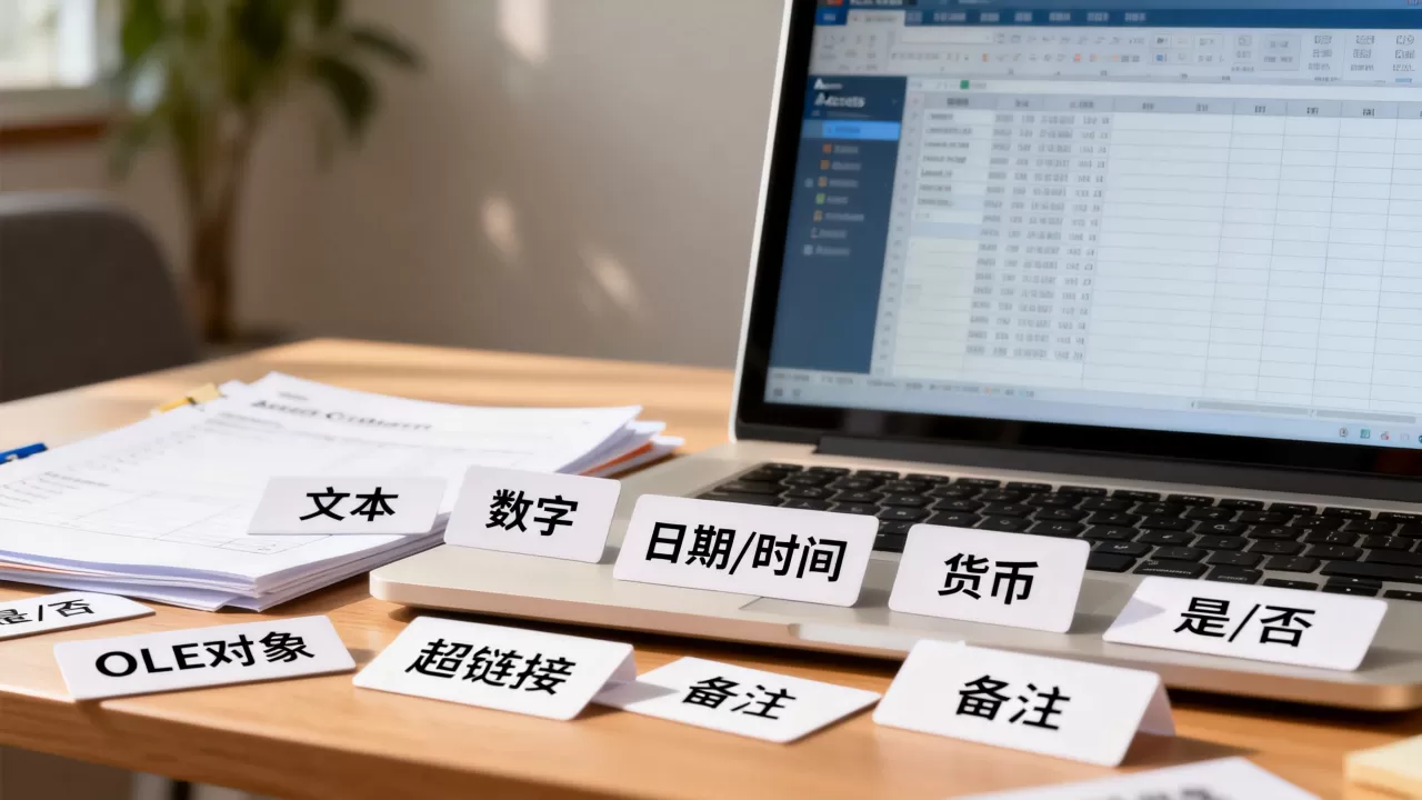 access数据库有哪些数据类型？access数据库字段类型详解