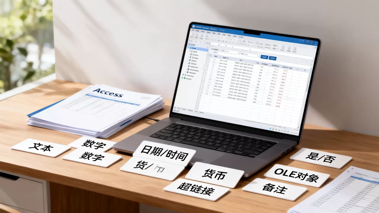 access数据库有哪些数据类型？access数据库字段类型详解