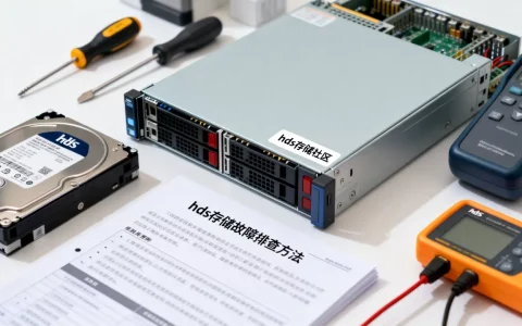 hds存储社区是什么？hds存储故障排查方法