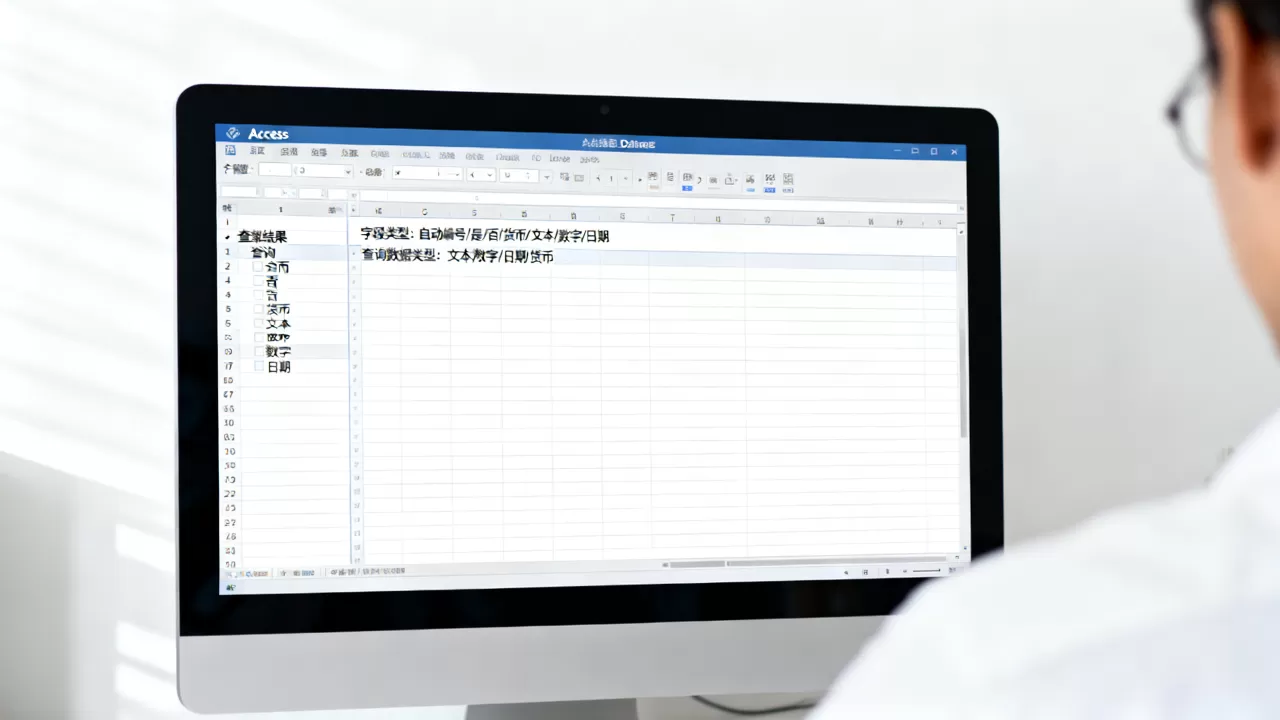 access数据库查询数据类型是什么？access数据库字段类型有哪些