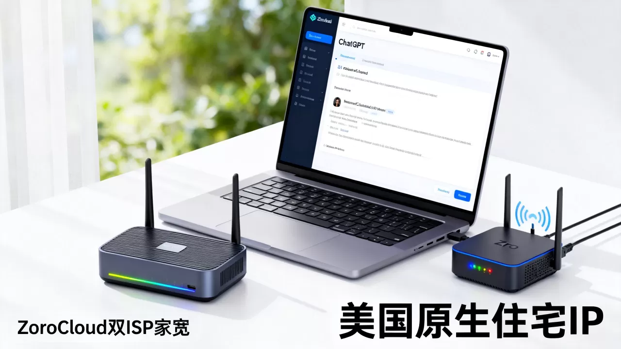 ZoroCloud美国双ISP家宽能稳定使用Chatgpt吗?美国原生住宅IP怎么选择 ZoroCloud美国双ISP家宽能稳定使用Chatgpt吗?美国原生住宅IP怎么选择
