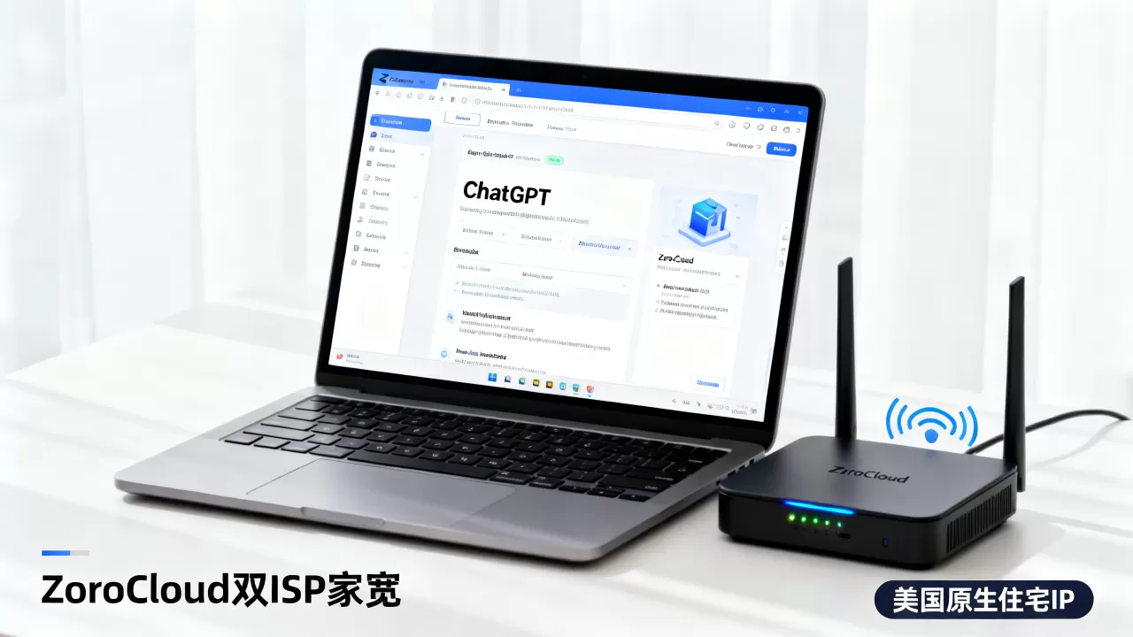 ZoroCloud美国双ISP家宽能稳定使用Chatgpt吗?美国原生住宅IP怎么选择 ZoroCloud美国双ISP家宽能稳定使用Chatgpt吗?美国原生住宅IP怎么选择