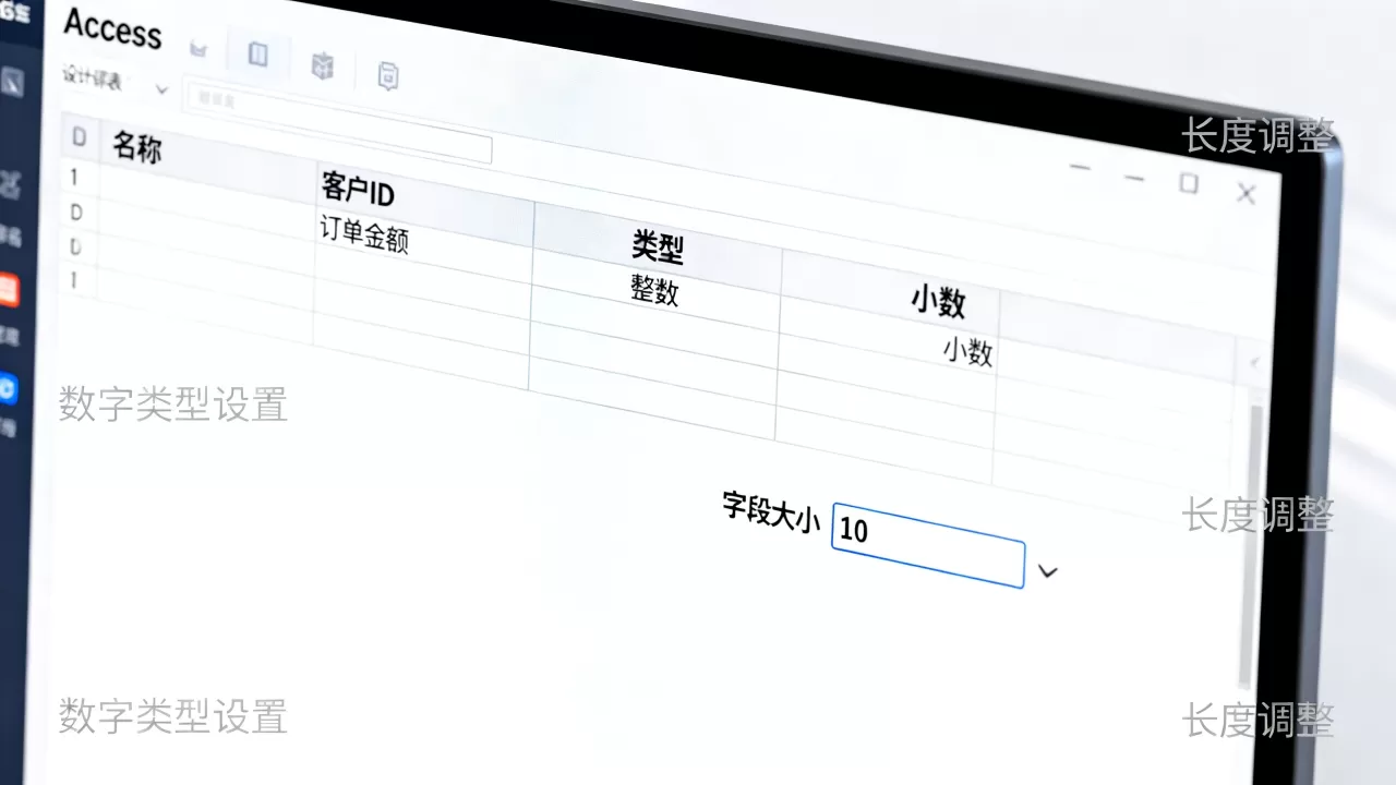 access数据库数字类型怎么设置?access数据库数字类型长度 access数据库数字类型怎么设置?access数据库数字类型长度