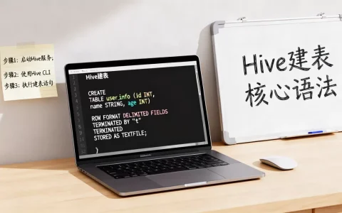 Hive库建立数据库表怎么操作？Hive建表语句详解