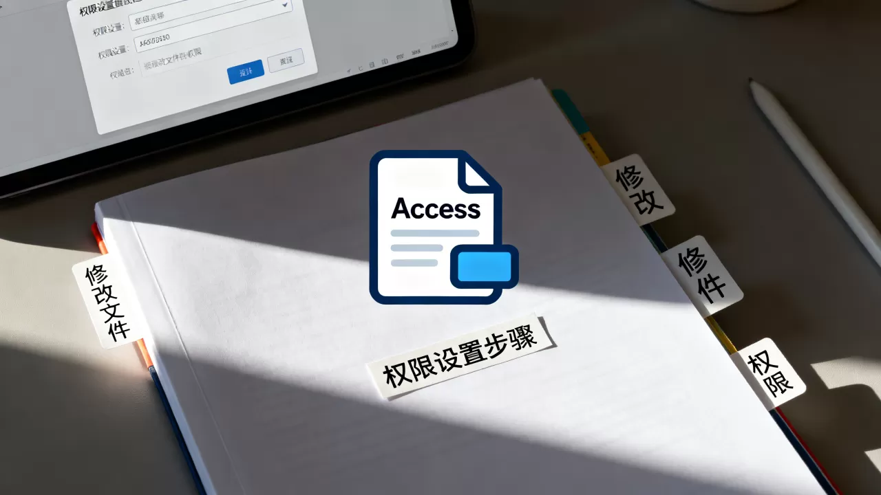 Access数据库访问权限被拒绝怎么办?如何修改Access数据库文件权限 Access数据库访问权限被拒绝怎么办?如何修改Access数据库文件权限