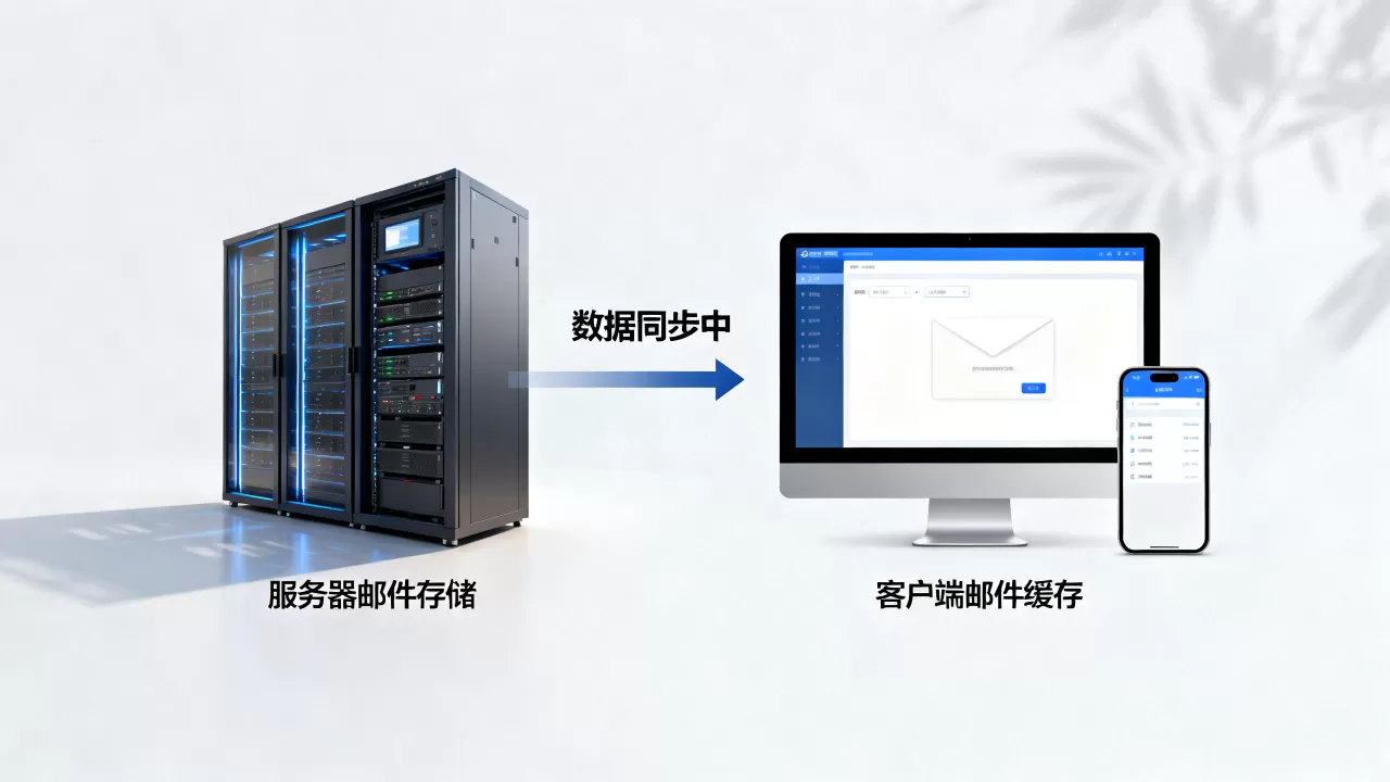 服务器上的邮件与客户端的邮件有什么区别?邮箱数据不同步怎么解决 服务器上的邮件与客户端的邮件有什么区别?邮箱数据不同步怎么解决