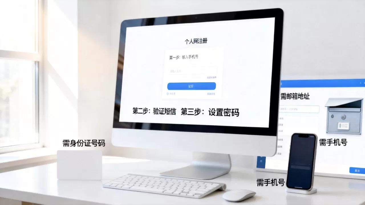个人网页注册怎么操作？个人网页注册需要哪些资料