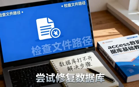 access数据库怎么打开？access数据库打不开怎么办