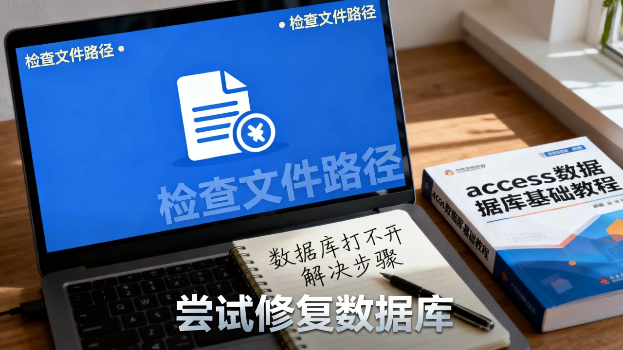 access数据库怎么打开？access数据库打不开怎么办