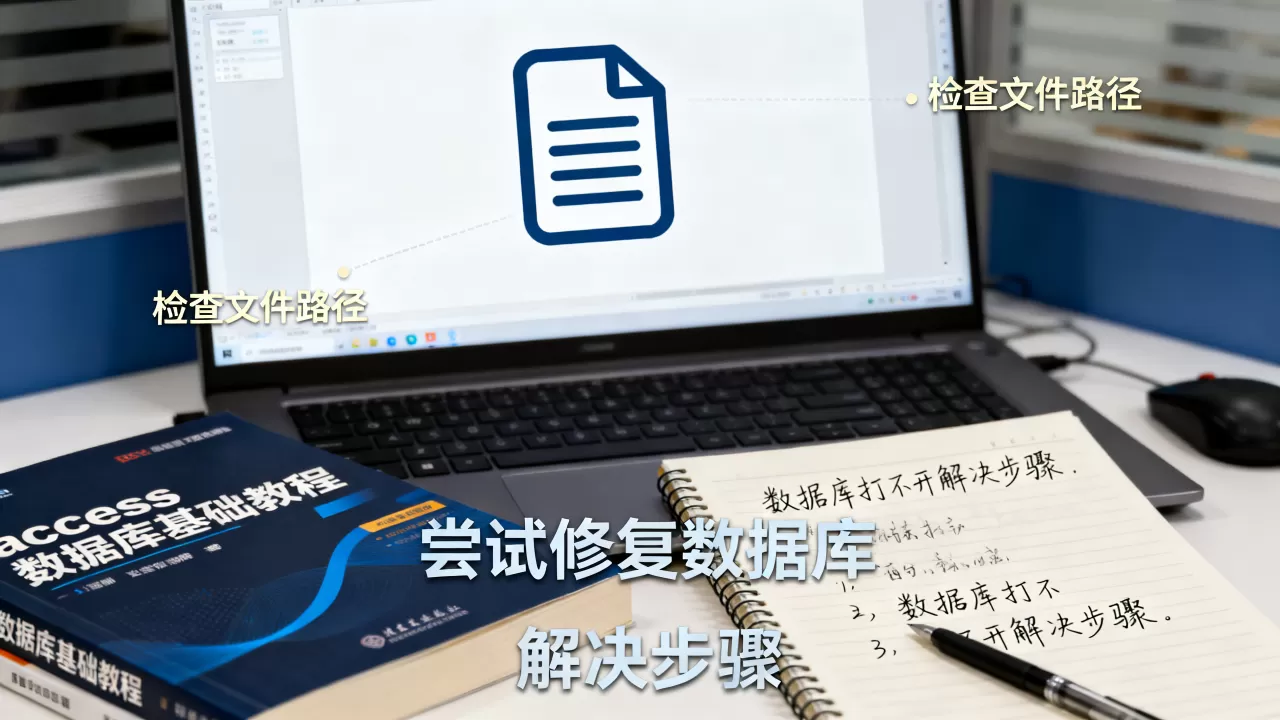 access数据库怎么打开？access数据库打不开怎么办