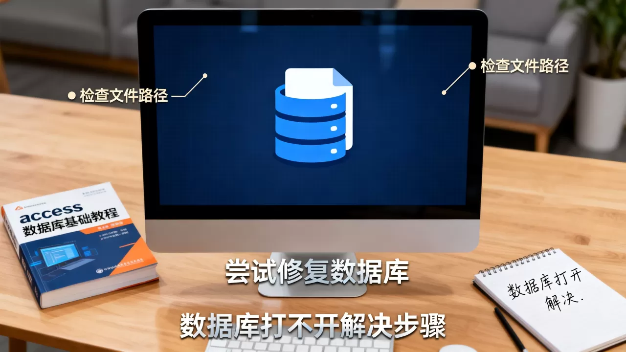access数据库怎么打开？access数据库打不开怎么办