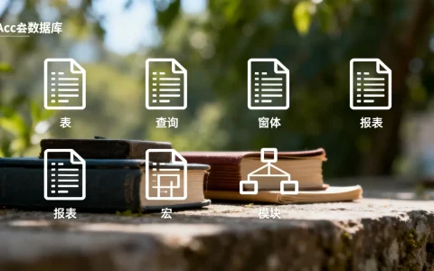 access数据库对象包括哪些？access数据库对象有哪些