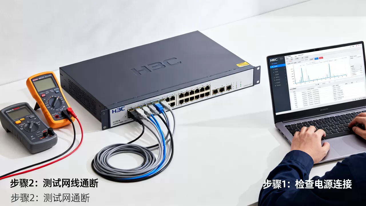 H3C网络排错遇到故障怎么办？H3C交换机常见故障排查方法